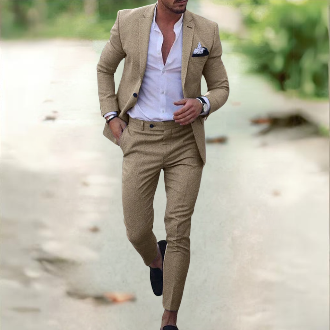 Victor - Luxury Linen Men's Suit