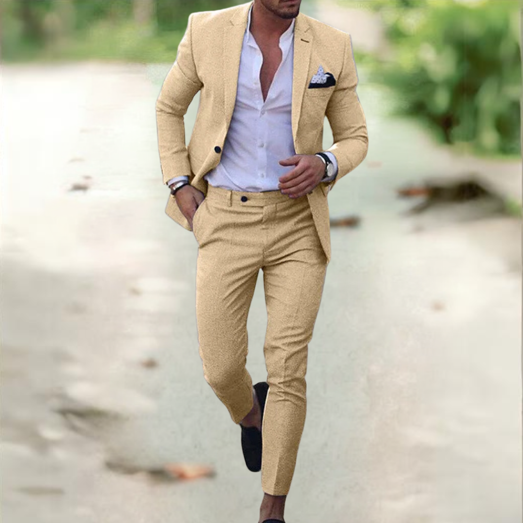 Victor - Luxury Linen Men's Suit
