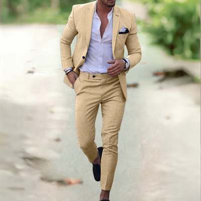 Victor - Luxury Linen Men's Suit