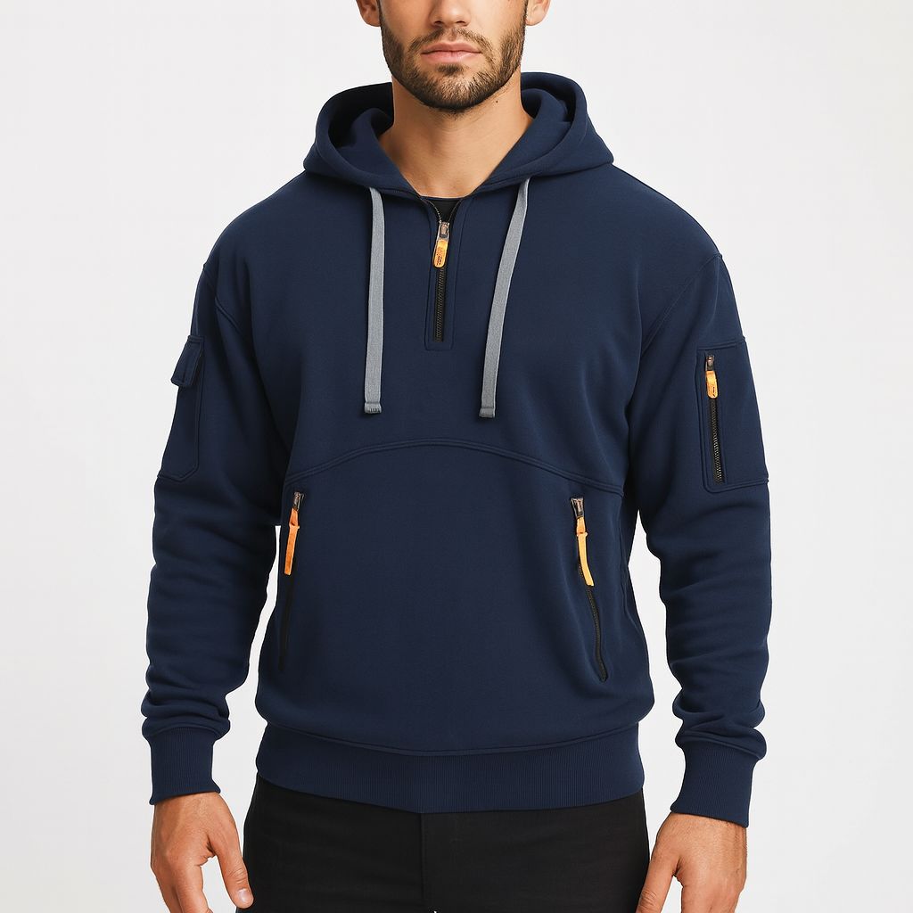 Carter | Men’s hoodie with multiple pockets
