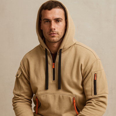 Carter | Men’s hoodie with multiple pockets