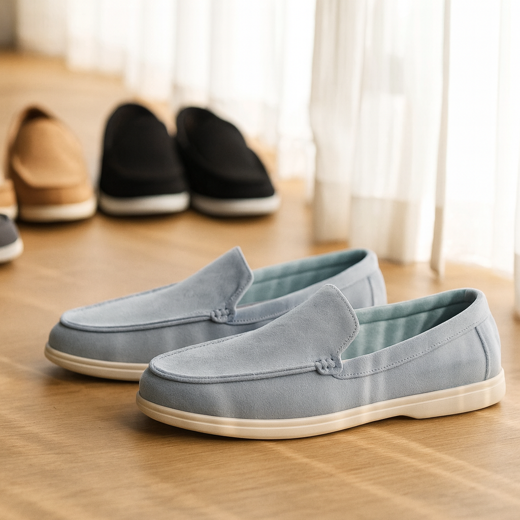 Ethan – Elegante suède loafers