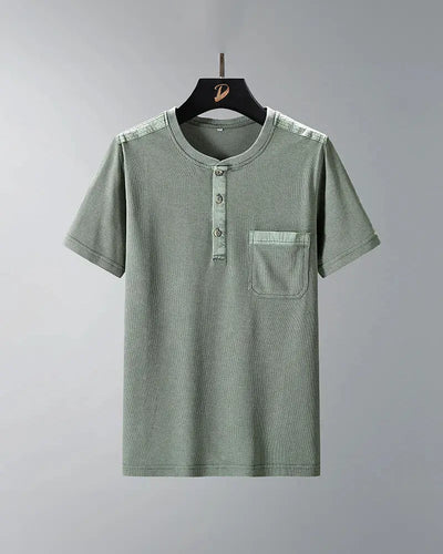 Dionos Waffle Knit Henley