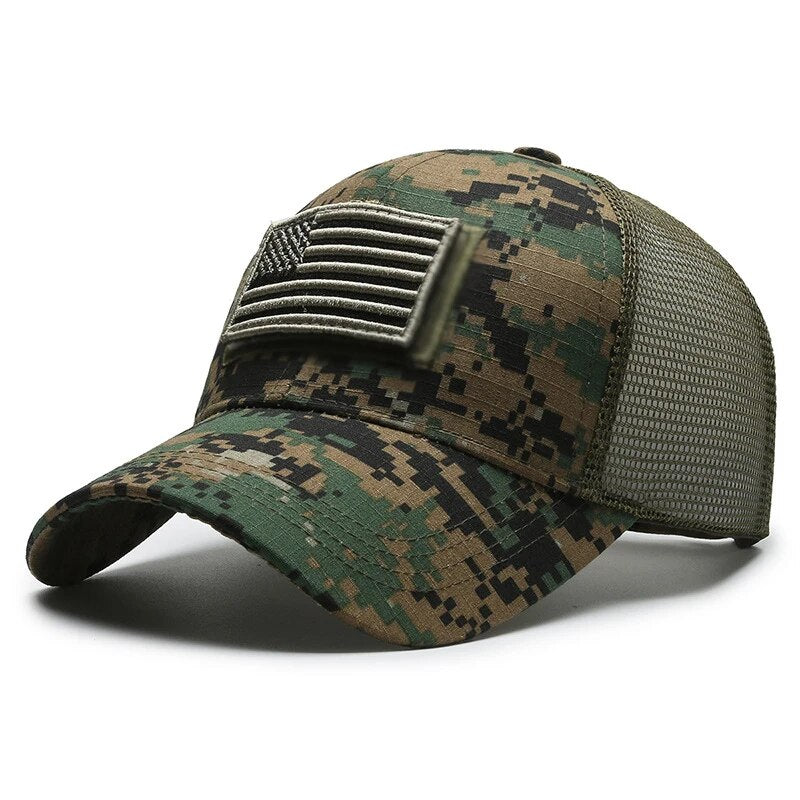 Delta | Tactical Camo Flag Cap (Limited Edition)