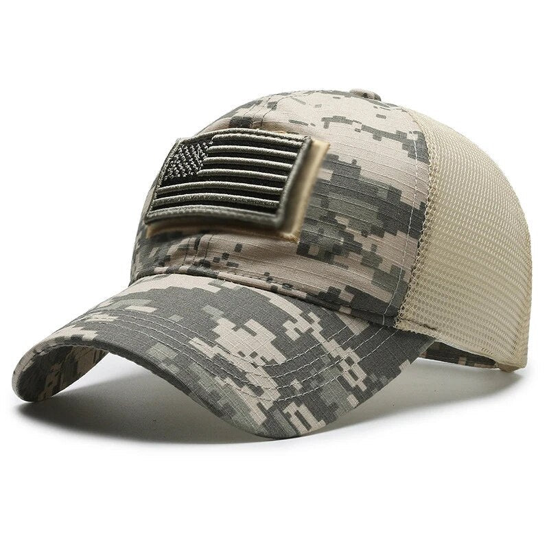 Delta | Tactical Camo Flag Cap (Limited Edition)