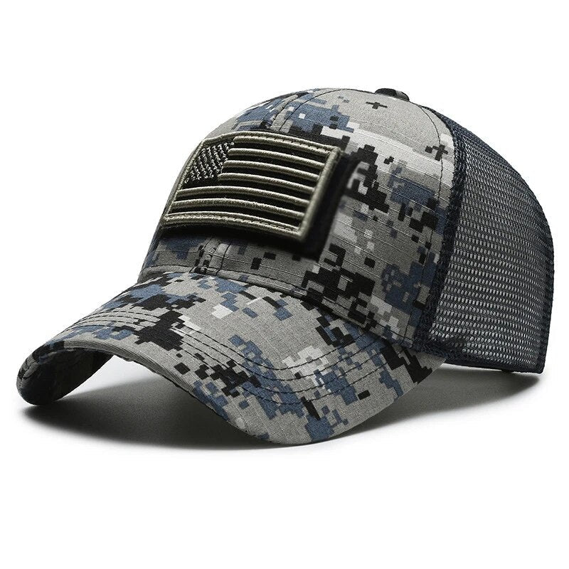 Delta | Tactical Camo Flag Cap (Limited Edition)
