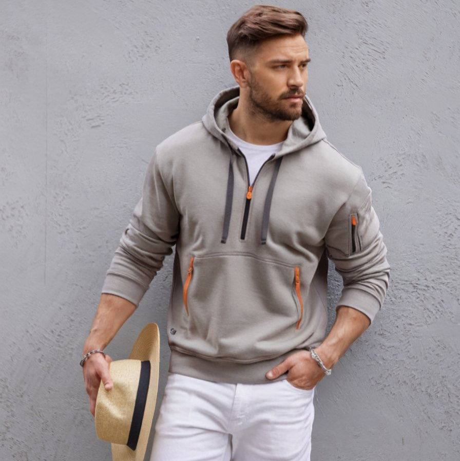Carter | Men’s hoodie with multiple pockets