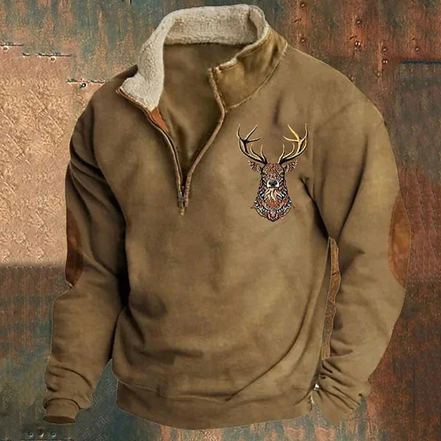 Nick | Comfortable Zip-Up Pullover