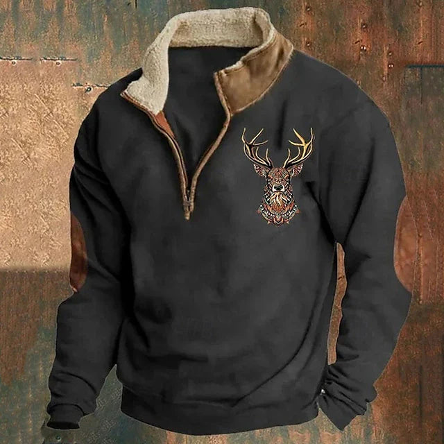 Nick | Comfortable Zip-Up Pullover